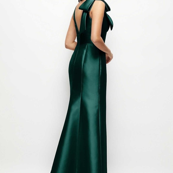 ALFRED SUNG Deep Green Maxi Dress - Picture 2 of 5